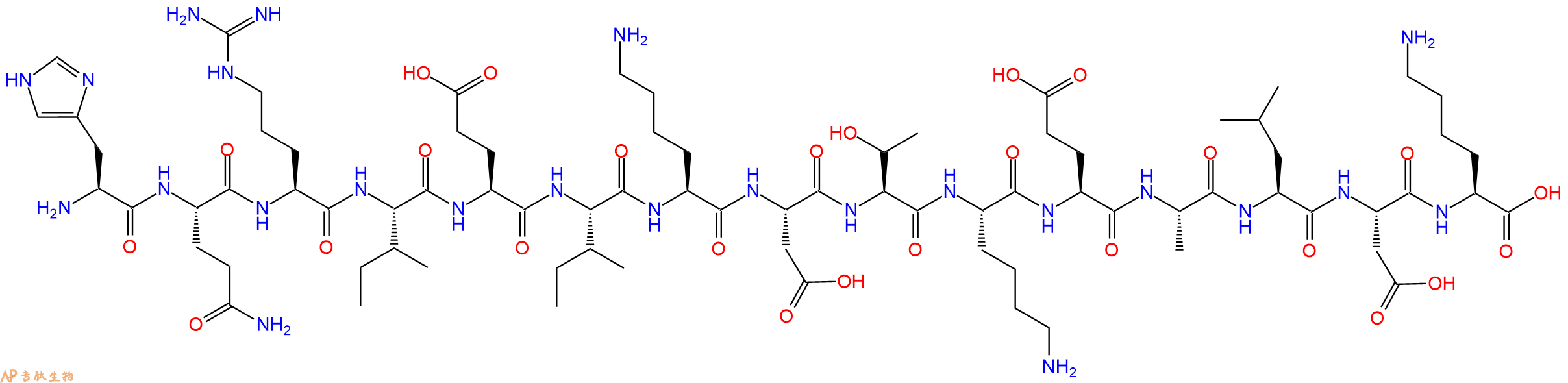 专肽生物产品HXB2 gag #23/aa89 - 103