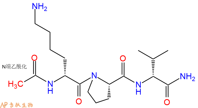 专肽生物产品Acetyl-(D-Lys11,D-Val13)-&alpha;-MSH (11-13)