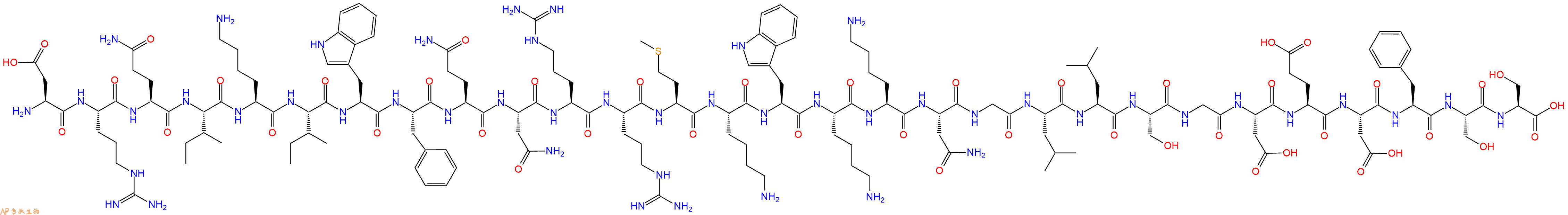 专肽生物产品PTD-p65-P6 (Ser529/536) Inhibitory Peptide