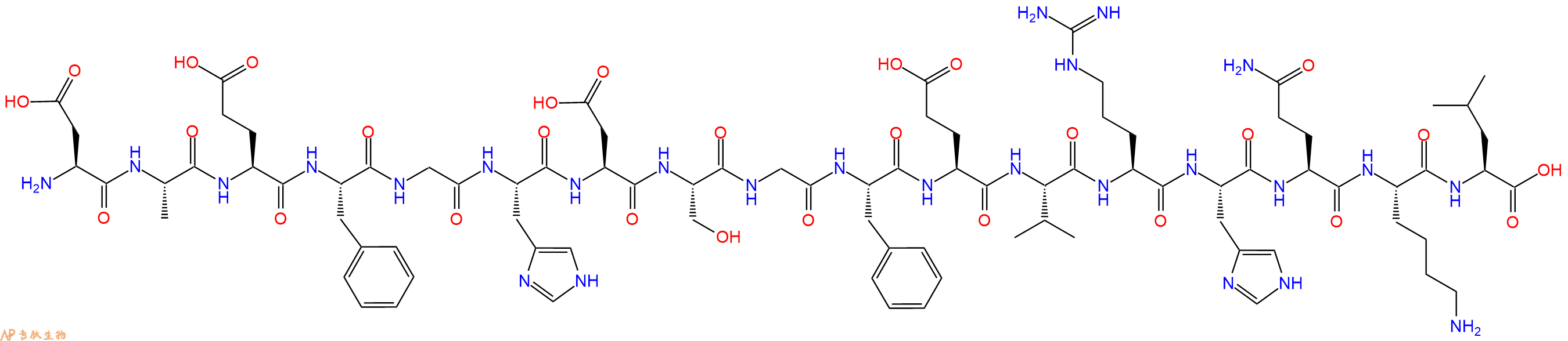 专肽生物产品Beta-Amyloid (1-17), mouse, rat