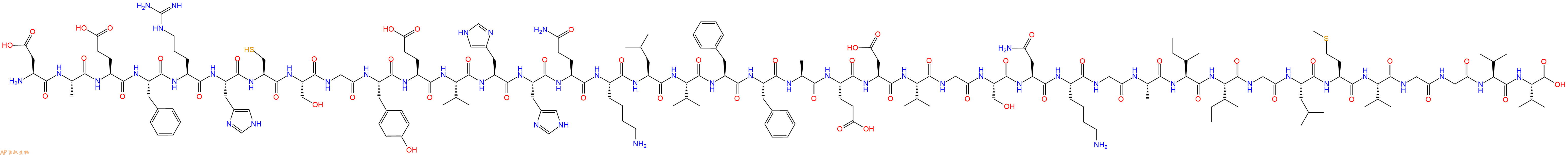 专肽生物产品Cys7-beta-Amyloid (1-40)