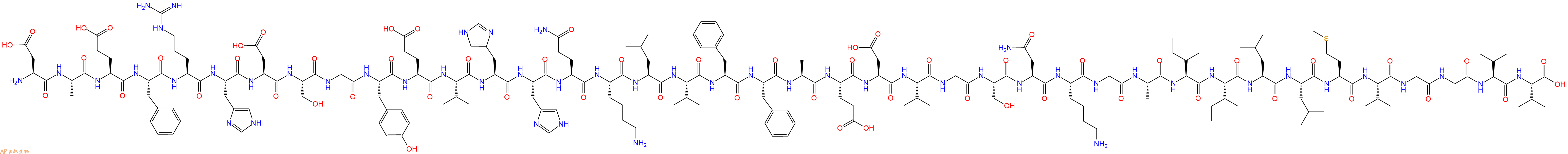 专肽生物产品Leu33-beta-Amyloid (1-40)