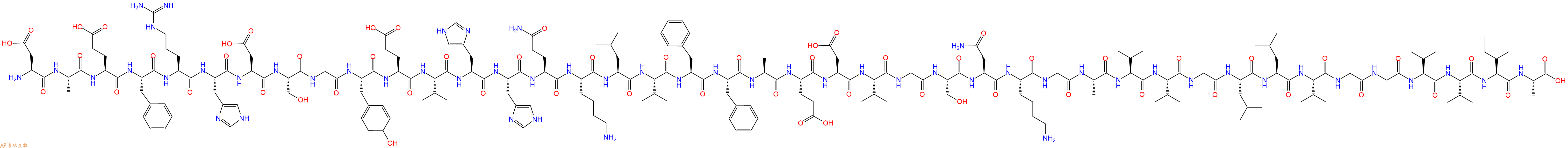 专肽生物产品Leu35-beta-Amyloid (1-42)
