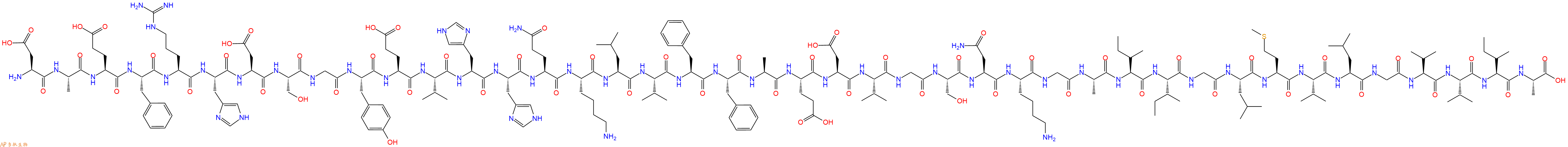 专肽生物产品Leu37-beta-Amyloid (1-42)