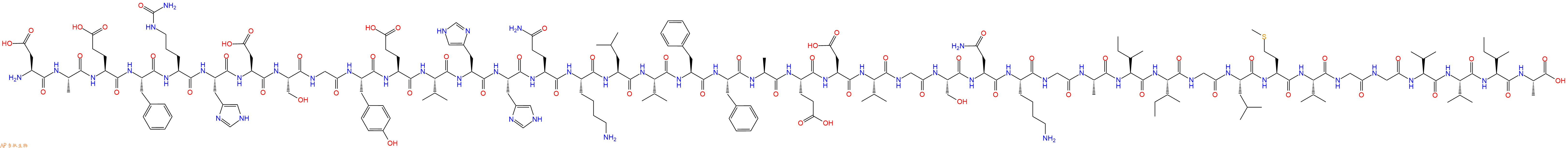 专肽生物产品Citrullinated amyloid-&beta; (1-42) peptide (human)