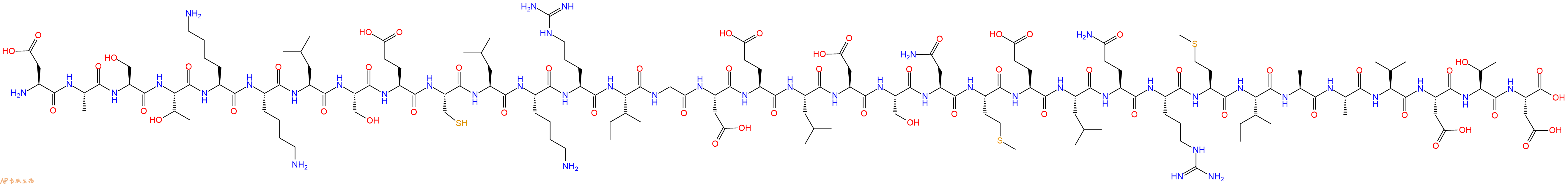 专肽生物产品Bax H2-H3 (53-86), Helix 2-3