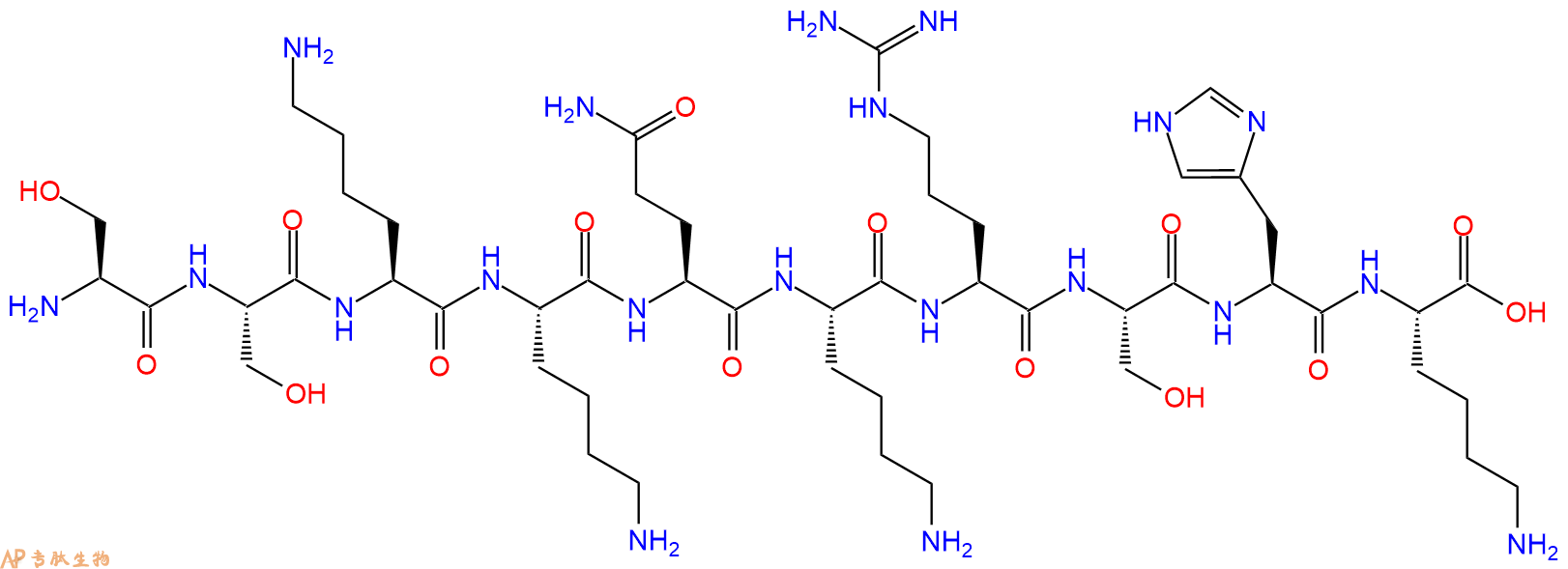 专肽生物产品BRCAA1 (610-619)