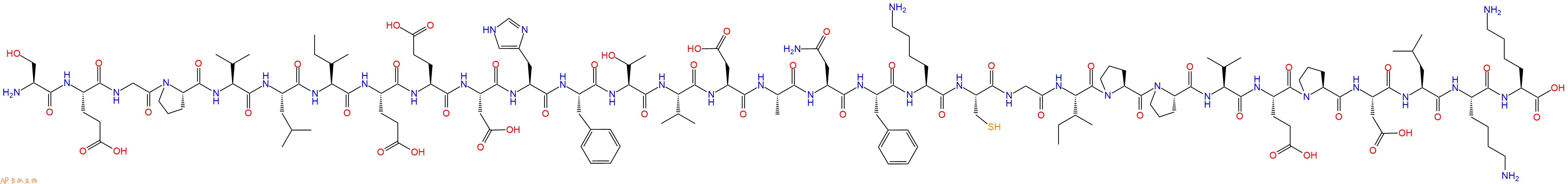 专肽生物产品Spermosin L2 light chain