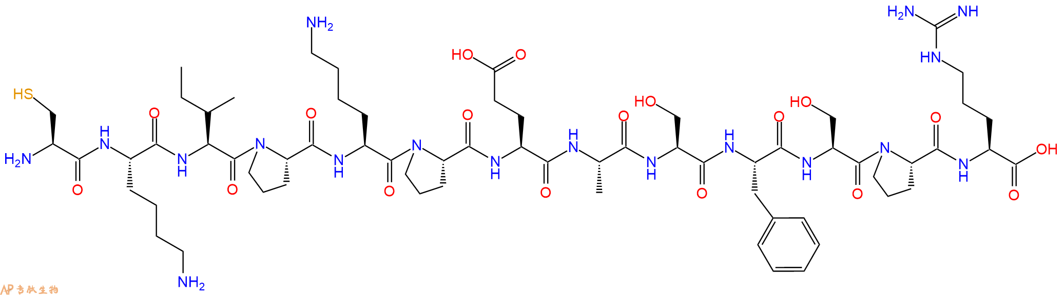 专肽生物产品Cys1 Inter-alpha-Trypsin Inhibitor Heavy Chain 4 (668-681) , C-terminal fragment (H4CT)