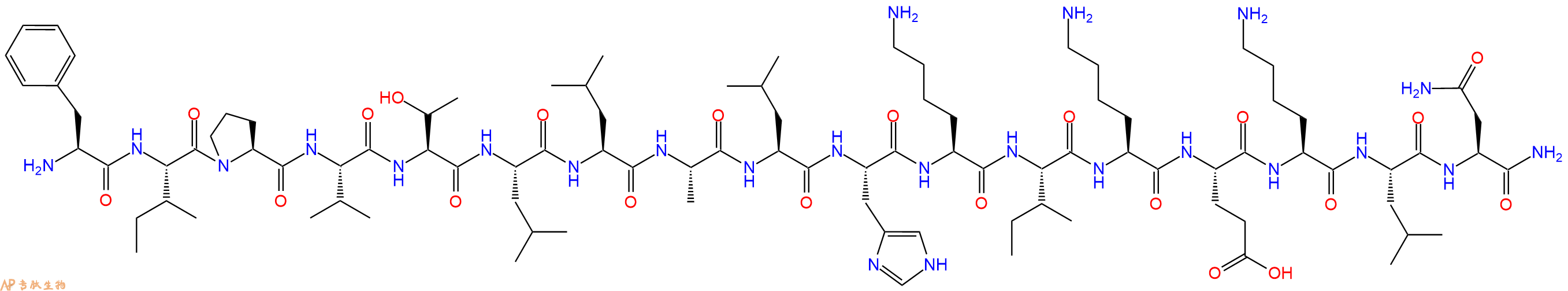 专肽生物产品Kassinakinin S
