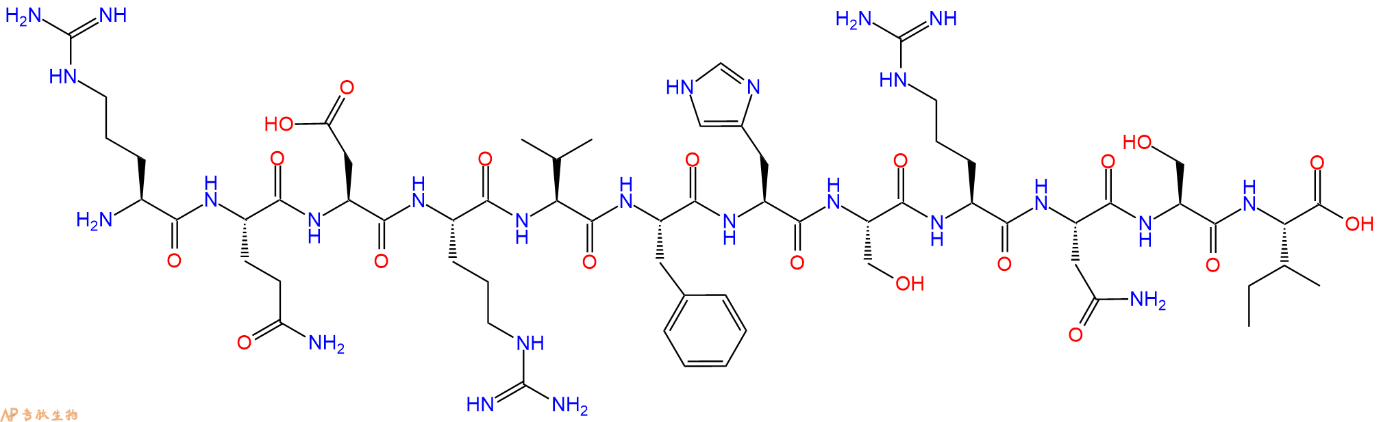 专肽生物产品Phe1376-Fibronectin Fragment (1371-1382)