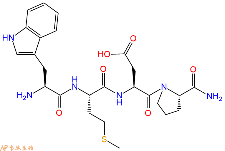 专肽生物产品Gastrin Tetrapeptide, Gastrin (14-17), human
