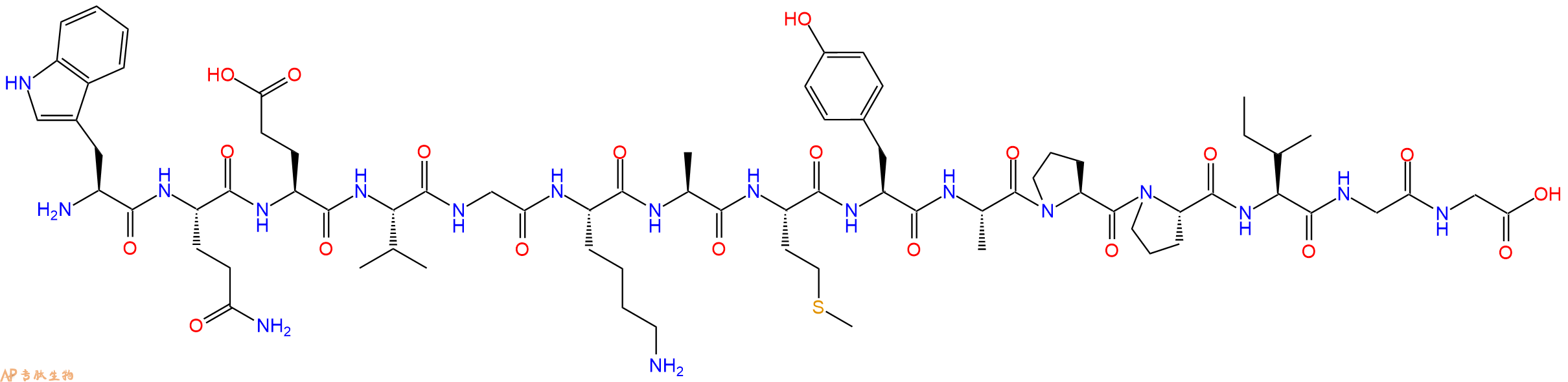 专肽生物产品GP120 - W61D - 108