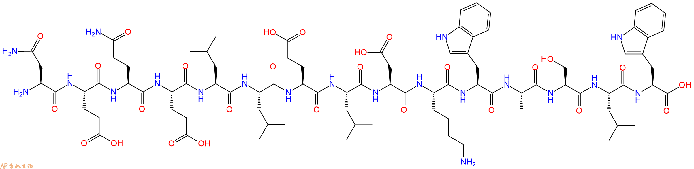 专肽生物产品HIV - 1 MN ENV - 165