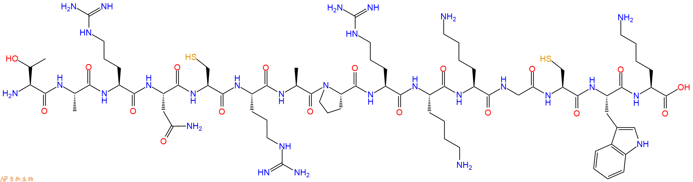 专肽生物产品HXB2 gag #101/aa401 - 415