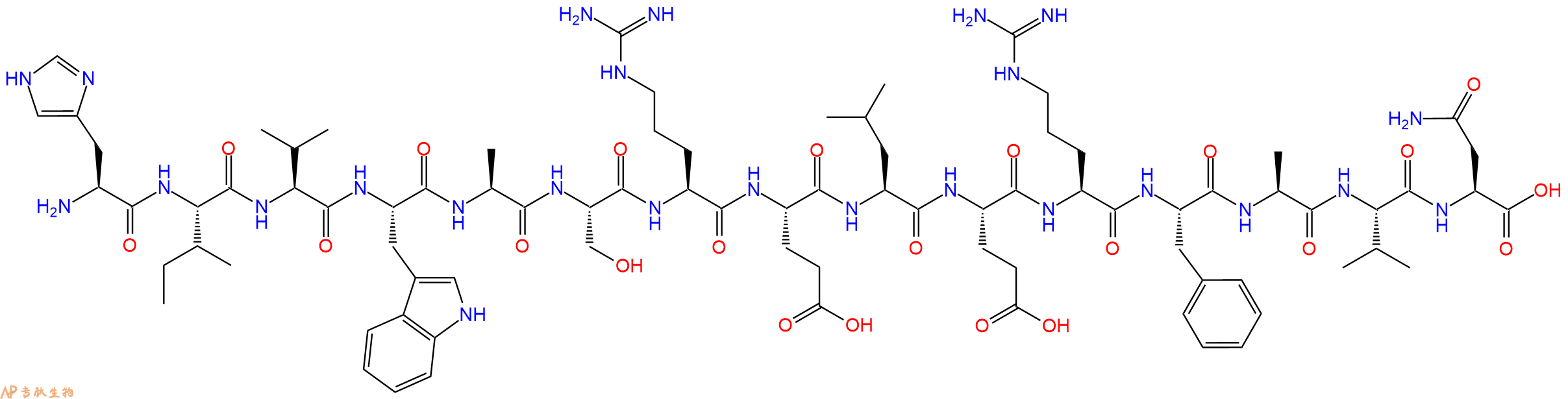 专肽生物产品HXB2 gag #9/aa33 - 47