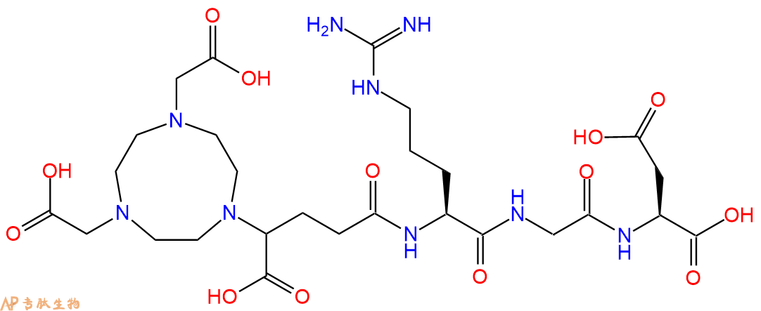 专肽生物产品NODAGA-RGD1321510-77-3