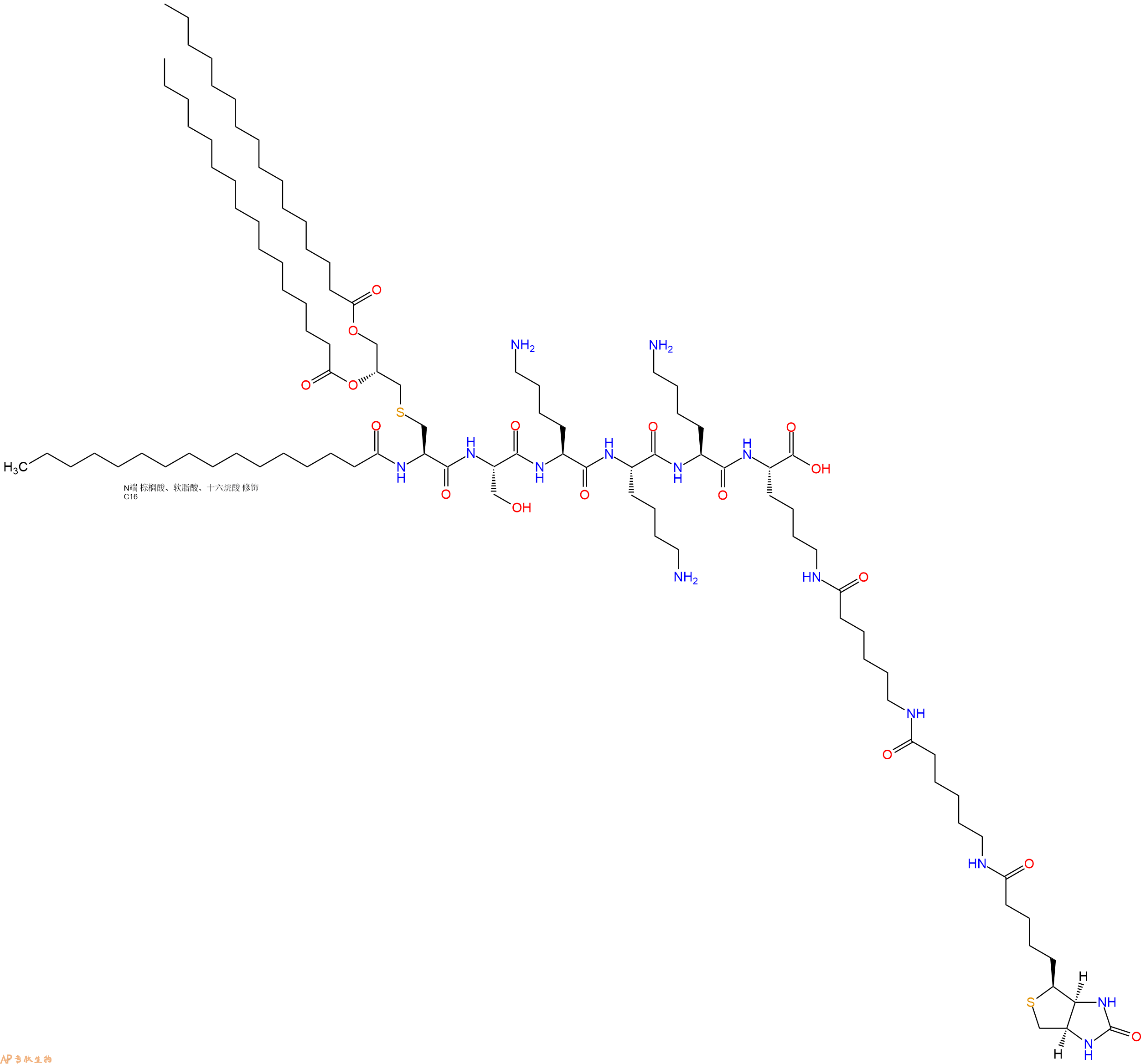 专肽生物产品Pam3CSK4 Biotin1429504-10-8