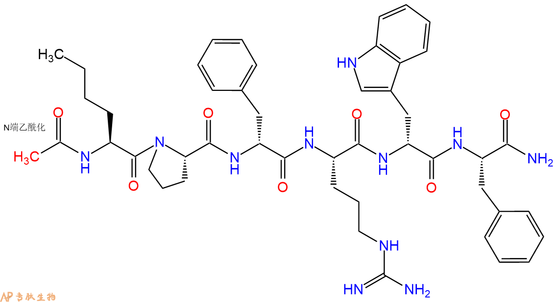 专肽生物产品(Met5,Pro6,D-Phe7,D-Trp9,Phe10)-&alpha;-MSH (5-13)