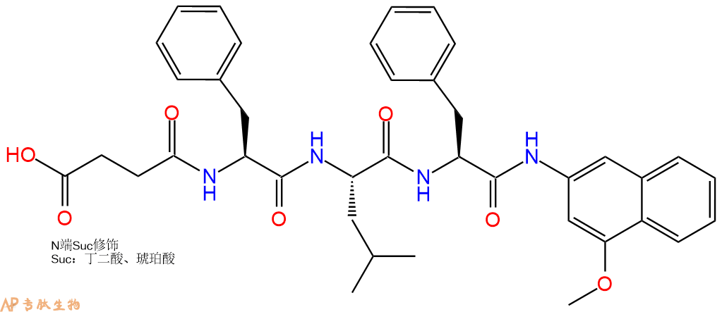 专肽生物产品Suc-Phe-Leu-Phe-4M&beta;NA201982-89-0