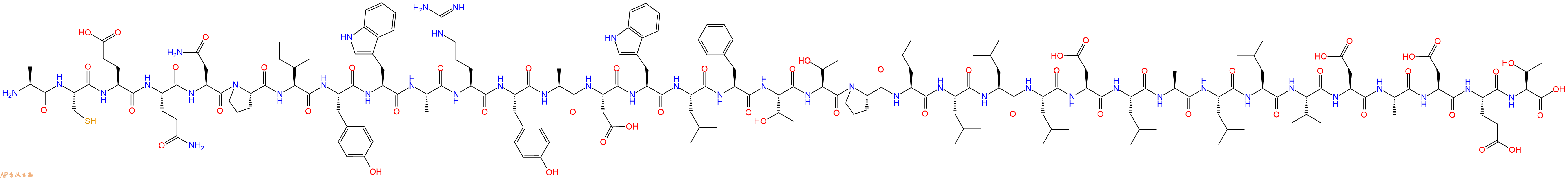 专肽生物产品pH 响应肽：pH-Low Insertion Peptide2293160-09-3